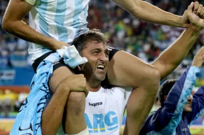 Desde su rol como DT, Retegui fue fundamental en la obtención de la medalla en hockey