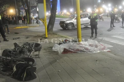 Un joven perdió la vida en un accidente en la avenida Mate de Luna