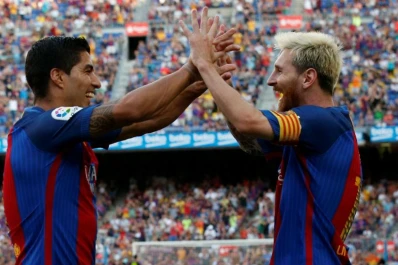 Barcelona apabulló a Betis, con un festival de goles y un Messi iluminado