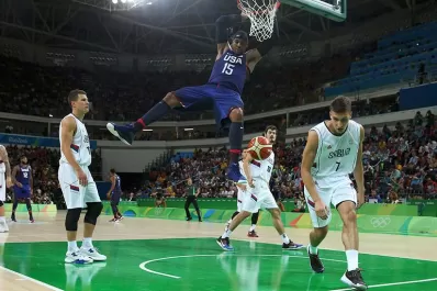 Estados Unidos le dio una paliza a Serbia y logró su 15° oro