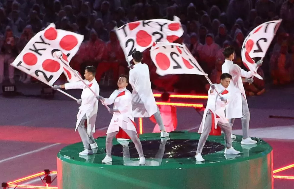 FUTURO. Japón tomó la posta olímpica como sede de los Juegos de Tokio 2020. 