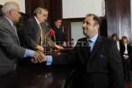 Tras ser vetado 10 veces, Romagnoli juró como juez: quiero mirar para adelante