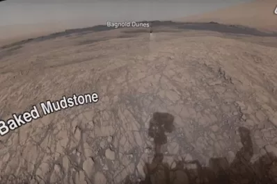 El Curiosity muestra la cara más impresionante de Marte