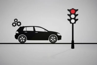 Autos que se comunican con los semáforos