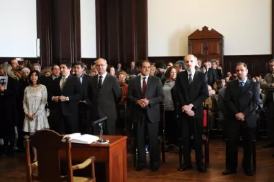 Juraron los primeros jueces que nombró Manzur