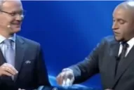 Polémica: Roberto Carlos cambió las bolillas en el sorteo de la Champions