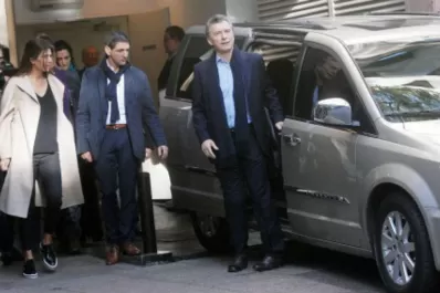 Macri se realizó chequeos médicos en la rodilla que se operó hace dos meses