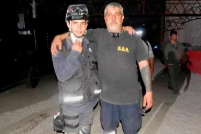 Un bombero acudió a un siniestro vial y vio que la víctima era su hijo