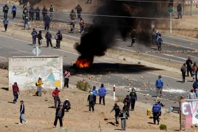 Mineros de Bolivia mataron al viceministro del Interior