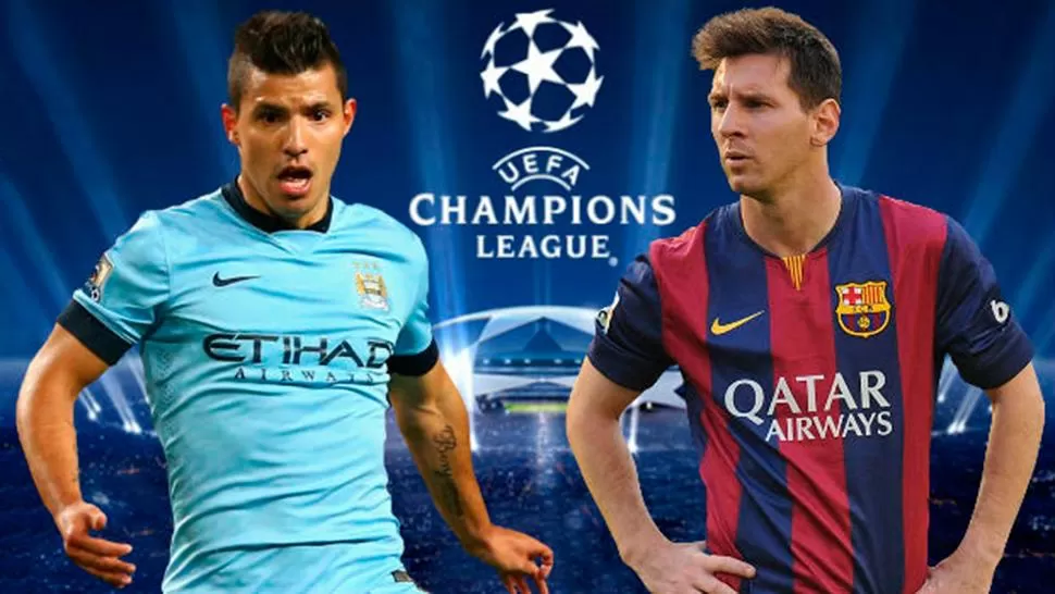Messi vs Agüero: Barcelona y Manchester City compartirán el Grupo C de la Champions