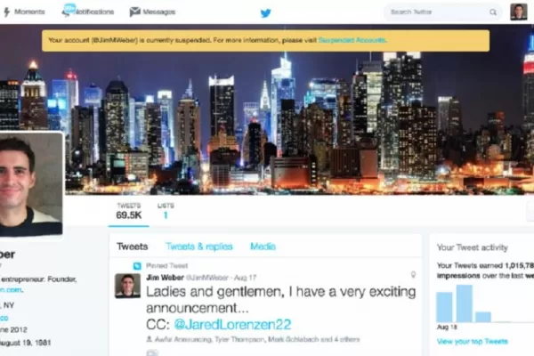 Bloqueado en Twitter por compartir un GIF de Río 2016