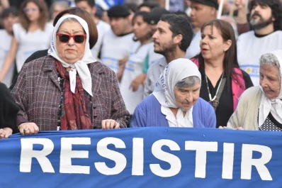 La “marcha de la resistencia” fue una respuesta contra las políticas oficiales