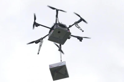 Drones entregan pizzas