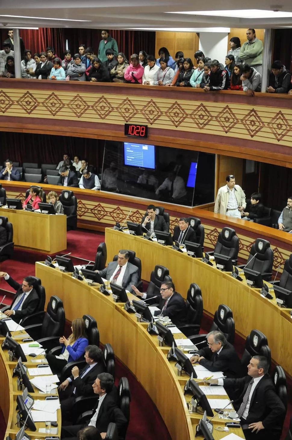VOTACIÓN. El 9 de septiembre, la Cámara amplió el presupuesto 2015. foto de archivo
