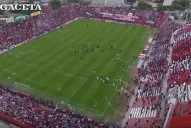 Desde el cielo: así fue el recibimiento a San Martín