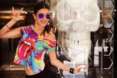 El divertido y sensual baile de Andrea Rincón en Estados Unidos