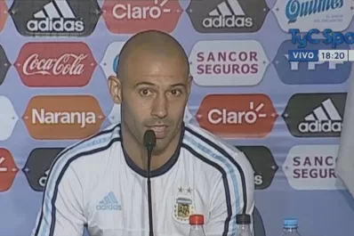 Todavía no es momento de tirar la toalla, dijo Mascherano en la previa a un nuevo partido con la Selección