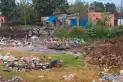 Basura, ratas y boca de tormenta tapada en Bernabé Aráoz al 1.600