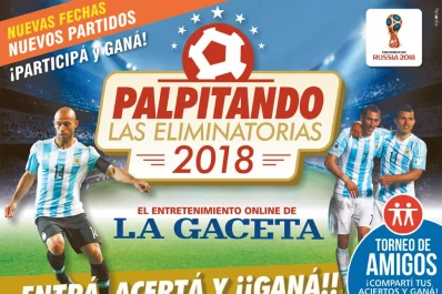 Acertá los resultados de las eliminatorias y ganate un Smart TV con Palpitando 2018