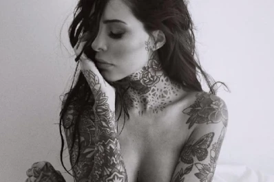 Lo hizo de nuevo: Cande Tinelli y un jugado topless en Nueva York