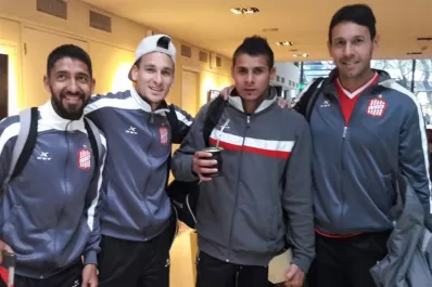 Con el equipo confirmado, San Martín llegó a Córdoba