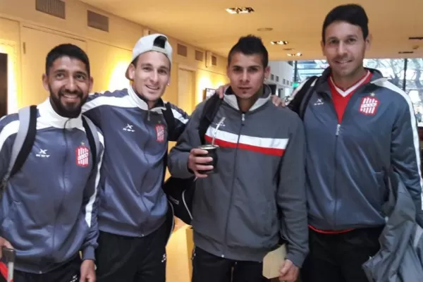 Con el equipo confirmado, San Martín llegó a Córdoba