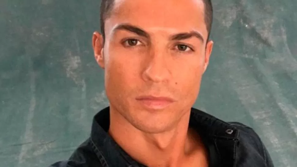 Cristiano Ronaldo se excedió con el maquillaje y generó todo tipo de comentarios