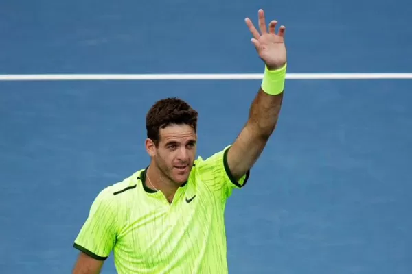 El tuit de Del Potro, feliz de seguir en el US Open