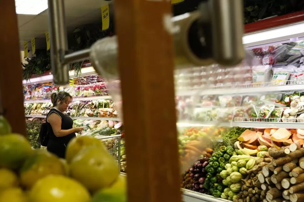 CONDUCTA. Frente a la inflación, los argentinos hacen compras selectivas.  