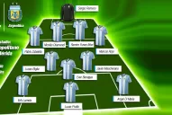 Estos son los 11 titulares de Argentina para enfrentar a Venezuela