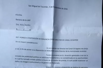 Una denuncia causó un cisma en el directorio de Canal 10