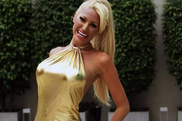 Vicky Xipolitakis mostró la foto de la peor etapa de su vida