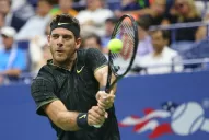 Del Potro cayó ante Wawrinka y terminó el partido emocionado