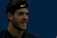 Las lágrimas de Del Potro por el aliento del público