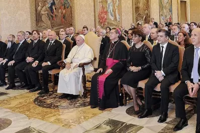 El Papa Francisco se reunió con Lorenzetti