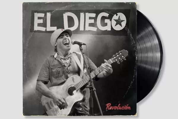 Así serían las tapas de los discos de los mejores futbolistas de la historia