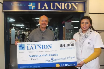 Se llevó productos de Farmacia La Unión