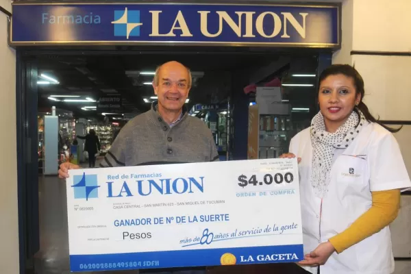 Se llevó productos de Farmacia La Unión