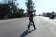 Obligados a tomar coraje para cruzar