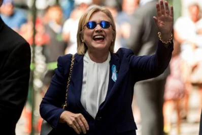 Mirá el momento en el que Hilarry Clinton se desmayó