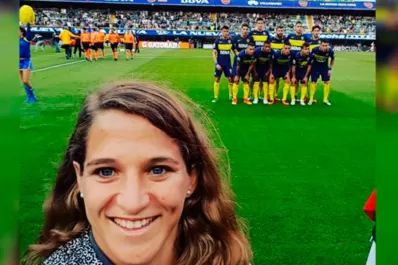 El reconocimiento y la selfie de Paula Pareto en La Bombonera