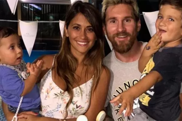 Messi está feliz: celebró el cumpleaños de su hijo Mateo