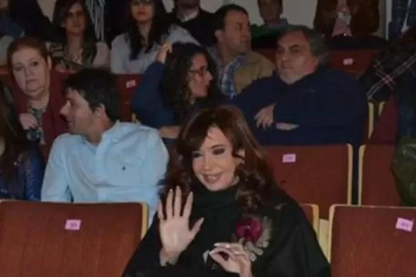 Cristina Kirchner fue al teatro a ver a Dady Brieva