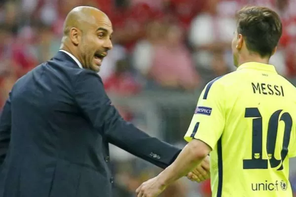 No hay nadie mejor que Messi, dijo Guardiola, que lo enfrentará en la Champions