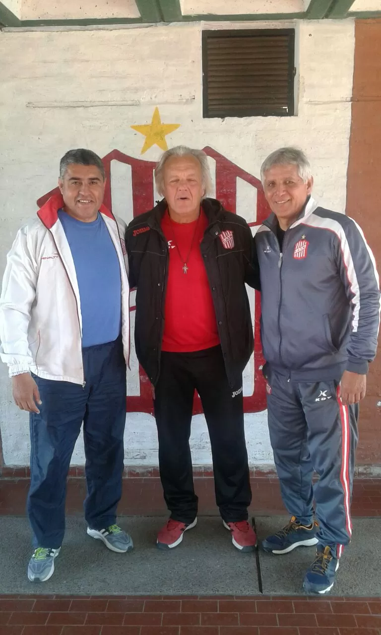 SATISFACCION.  Villarreal, Marchese y Roldán están realizando un gran trabajo en las inferiores en el club de La Ciudadela.  