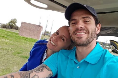 Gago, que aún se recupera de la lesión, tuvo su primera clase de golf