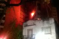 El video y las fotos del incendio en el departamento de 25 de Mayo al 500