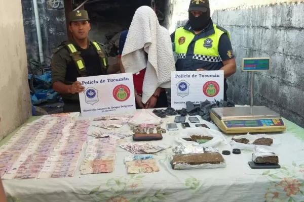 Vendían drogas por “delivery” en Monteros