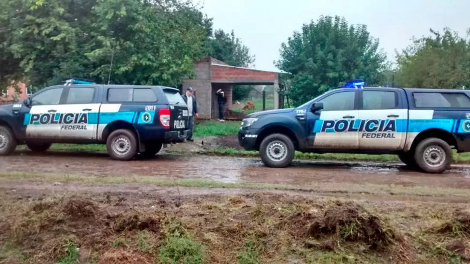 OPERATIVOS. La Policía Federal realizó al menos seis allanamientos para desarticular una banda narco nacional que operaba en la provincia. FOTO ARCHIVO