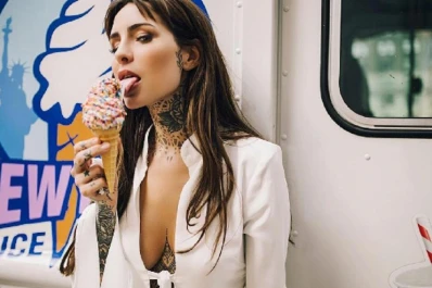 El osado piercing de Cande Tinelli